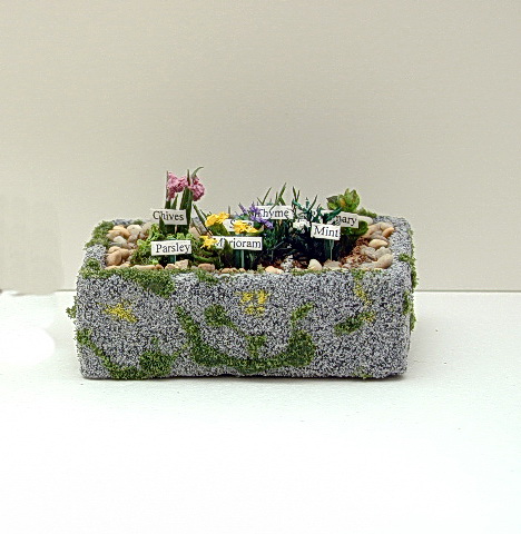 Mossy Herb Trough